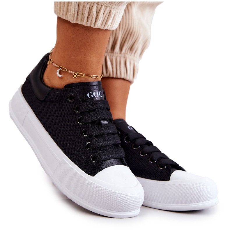 Zapatillas Mujer GOE JJ2N4073 Negro blanco