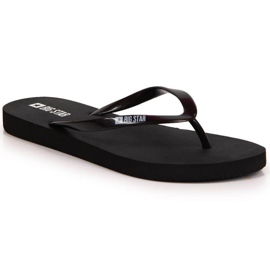 Chanclas de playa negras Big Star W JJ274A379 negro