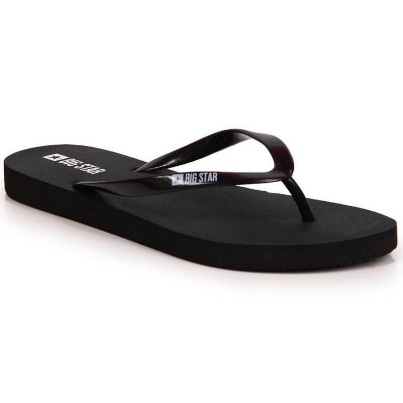 Chanclas de playa negras Big Star W JJ274A379 negro