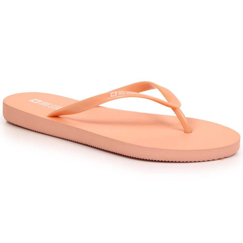 Chanclas de playa Big Star W JJ274A386 nude rosado