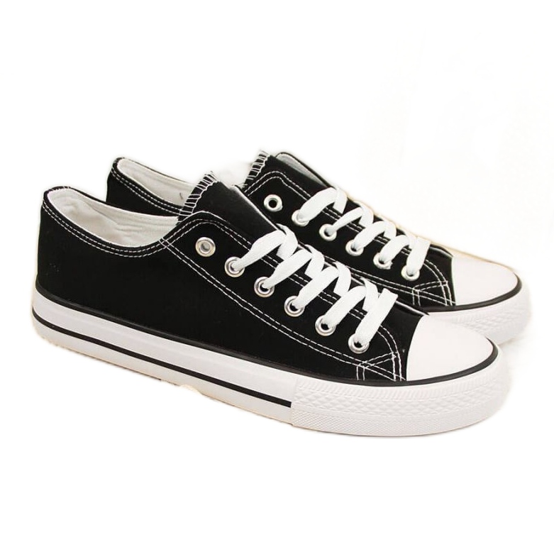 Deportivas bajas de textil Atletico W ATC266A negro