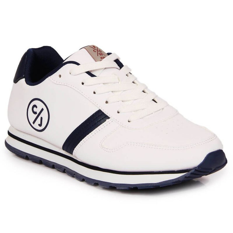 Cross Jeans W JJ2R4021C zapatillas deportivas blancas blanco azul marino Cross Jeans W JJ2R4021C zapatillas deportivas blancas blanco azul marino