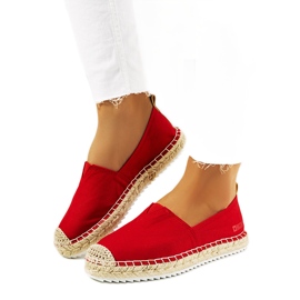 Alpargatas mujer Big Star rojo HH274494
