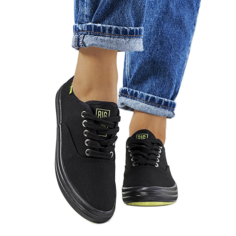 Deportivas negras mujer Big Star JJ274261 negro