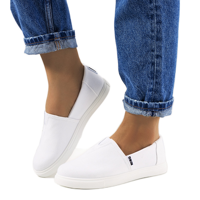 Deportivas blancas de mujer Big Star JJ274173 blanco