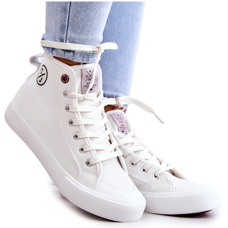 High Cross Jeans Mujer JJ2R4056C Blanco Sneakers