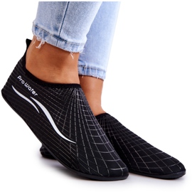 Zapatillas Deportivas Mujer Para Agua ProWater 22-4-013L Negro