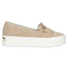 Zapatos de mujer en piel Lordsy Filippo DP3532/22 Beige