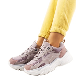 Deportivas moradas Big Star HH274258 púrpura rosa