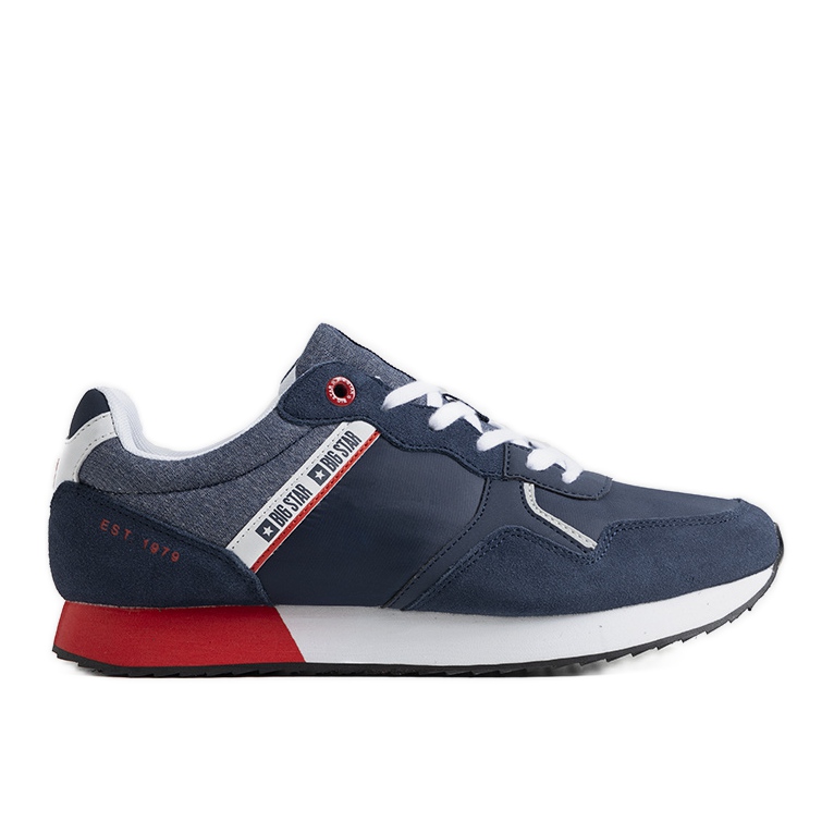 Deportivas hombre azul marino Big Star JJ174146