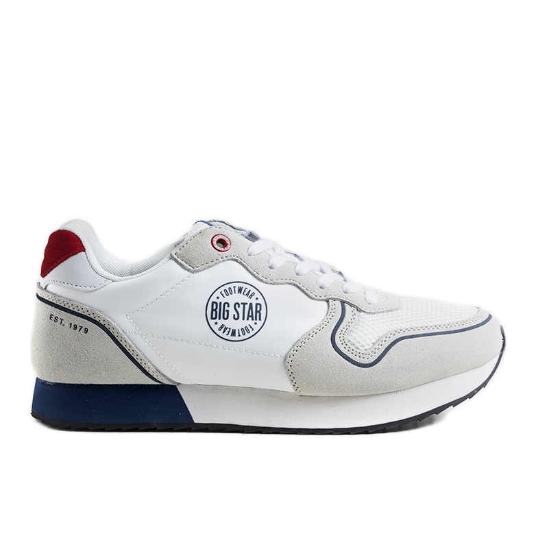 Deportivas blancas de hombre Big Star JJ174141 blanco