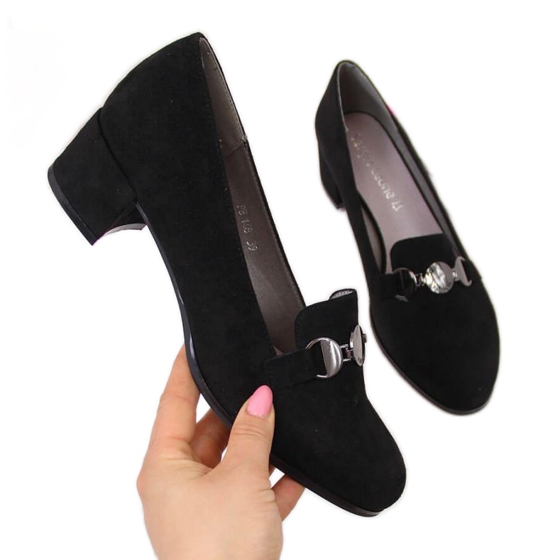 Sergio Leone SK332A zapatos block negros Sergio Leone SK332A zapatos block negros