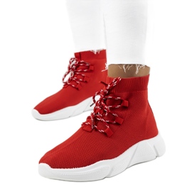 Deportivas rojas Maryann rojo