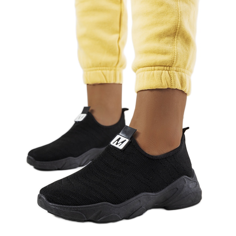 BM Zapatillas negras Aaron negro BM Zapatillas negras Aaron negro