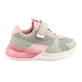 Deportiva niña American Club ES72/22, gris y rosa