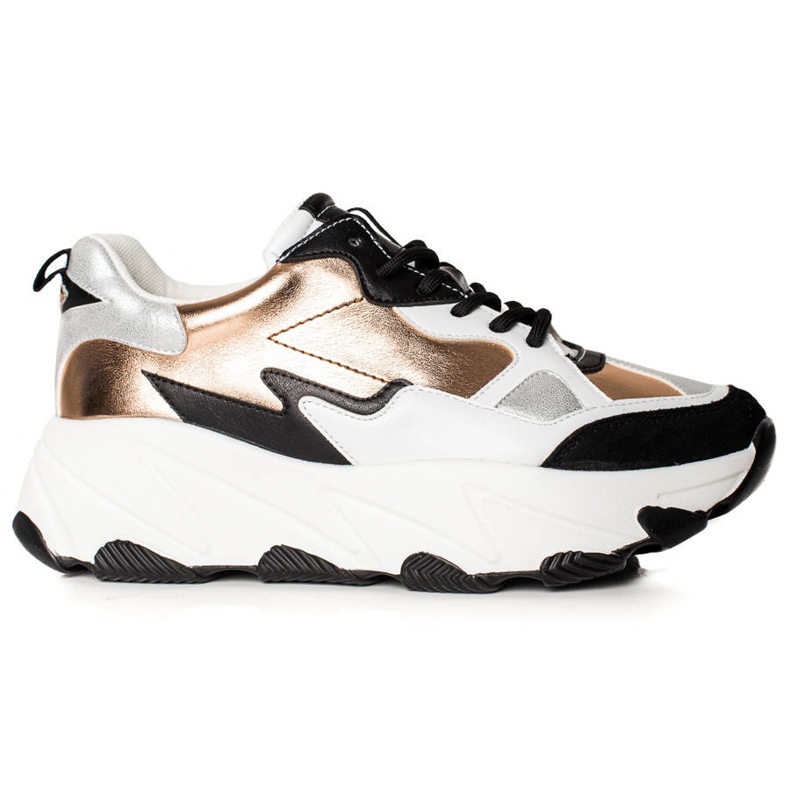 W. Potocki Zapatillas de deporte Potocki de moda multicolor dorado
