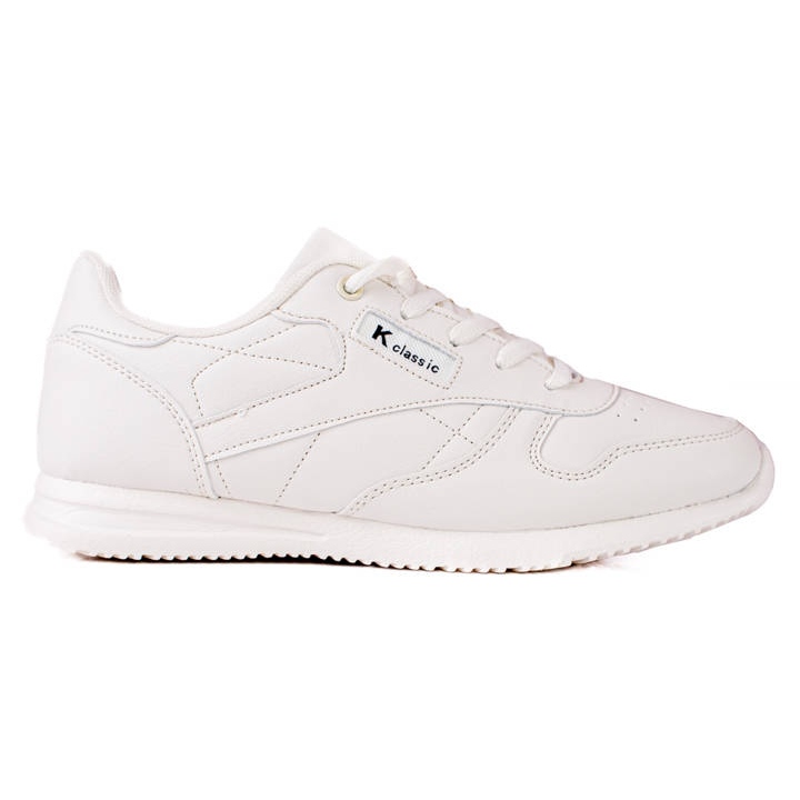 TRENDI Zapatos deportivos clásicos beige