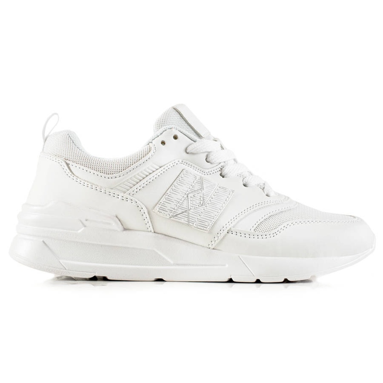 TRENDI Calzado deportivo casual blanco