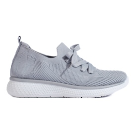 Deportivas Cordones Grises