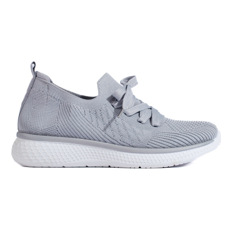 Deportivas Cordones Grises