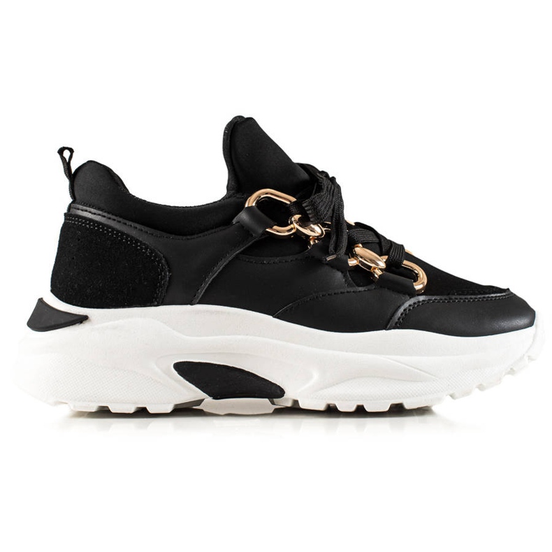 TRENDI Zapatillas de moda negro