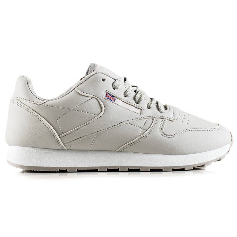 TRENDI Zapatillas deportivas clásicas grises