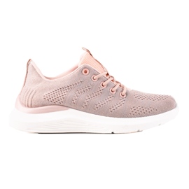 TRENDI Zapatos rosa claro rosado