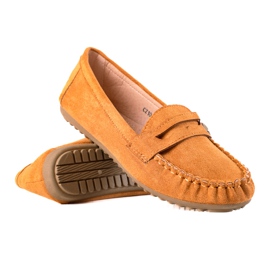 TRENDI Mocasines clásicos marrón