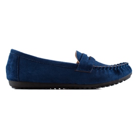 TRENDI Mocasines clásicos azul