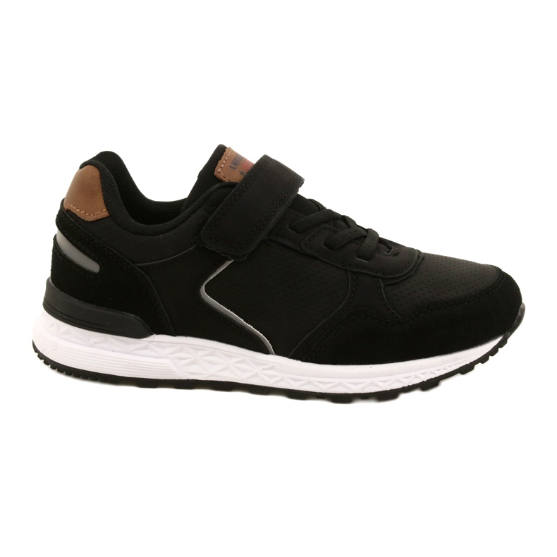 American Club AA16/22 Black Sports Shoes negro