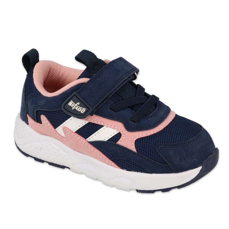 Zapatos befado niño 516P124 azul marino rosado