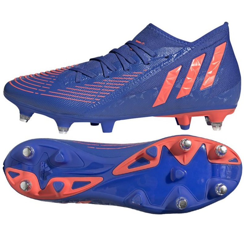 Botas de fútbol Adidas Predator Edge.3 Sg M GW4870 azul azul Botas de fútbol Adidas Predator Edge.3 Sg M GW4870 azul azul