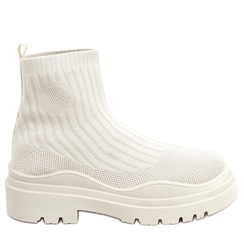 Calcetines altos tobilleros Silva Beige