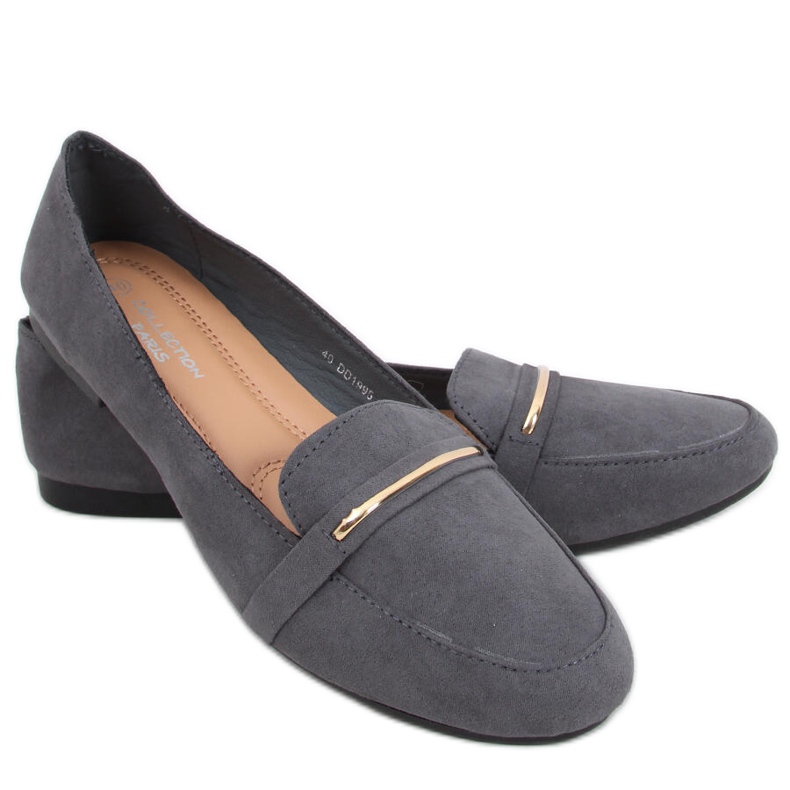 Mocasines mujer Pinto Gris