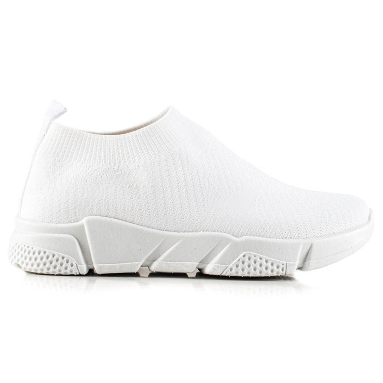 SUPER COOL Cómodos zapatos deportivos sin cordones blanco