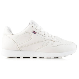 TRENDI Zapatos Deportivos Clásicos Blancos