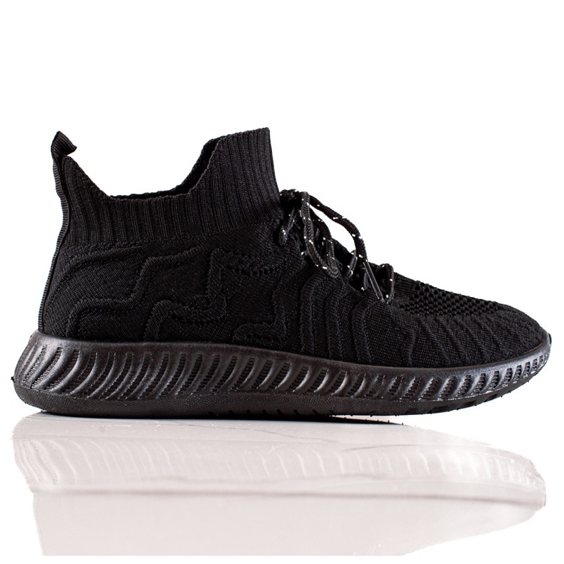 TRENDI Zapatos deportivos cómodos negro