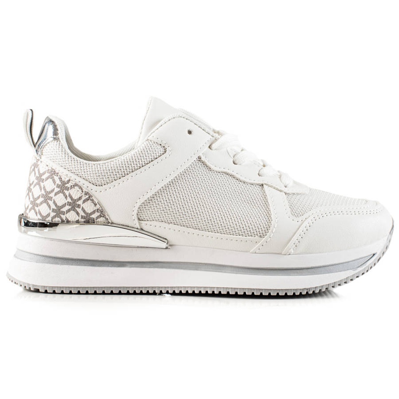 Diamantique Zapatillas blancas con malla blanco