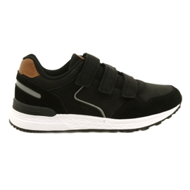 American Club AA15/22 Zapatillas deportivas con velcro negro