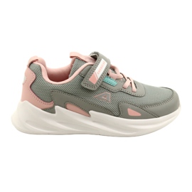 American Club de moda AA22 / 22 Zapatos deportivos grises rosado