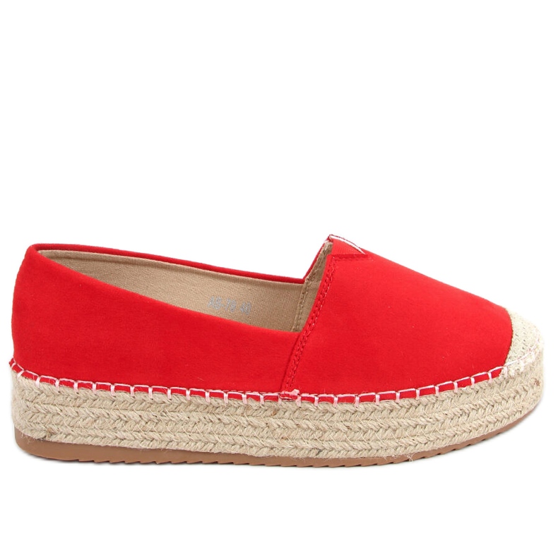 Alpargatas de mujer Pilar Rojo