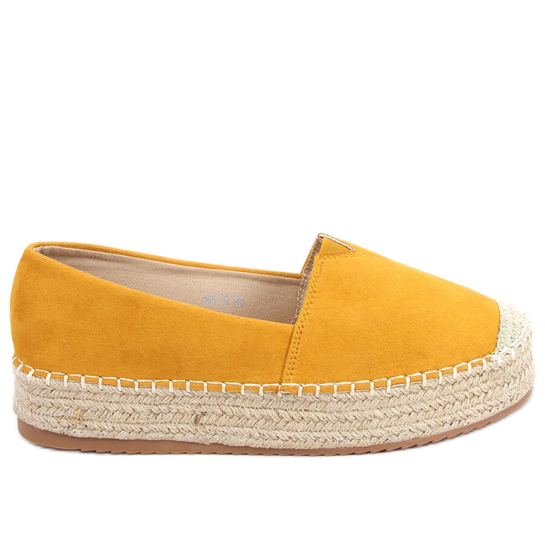 Alpargatas de mujer Pilar Amarillo