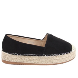 Alpargatas de mujer Pilar Black negro