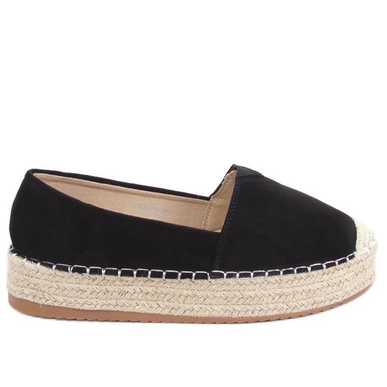 Alpargatas de mujer Pilar Black negro Alpargatas de mujer Pilar Black negro
