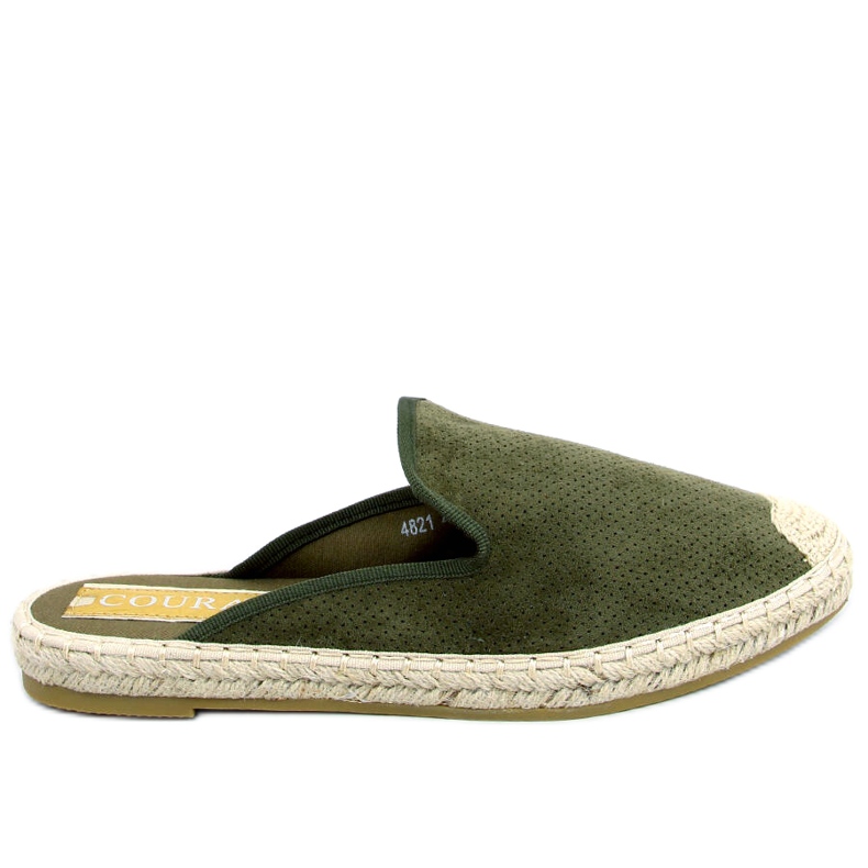 Carmen Green alpargatas zapatillas mujer verde