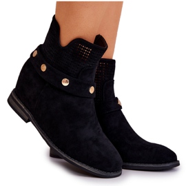 S.Barski Botas Primavera Mujer Caladas Black Royale negro
