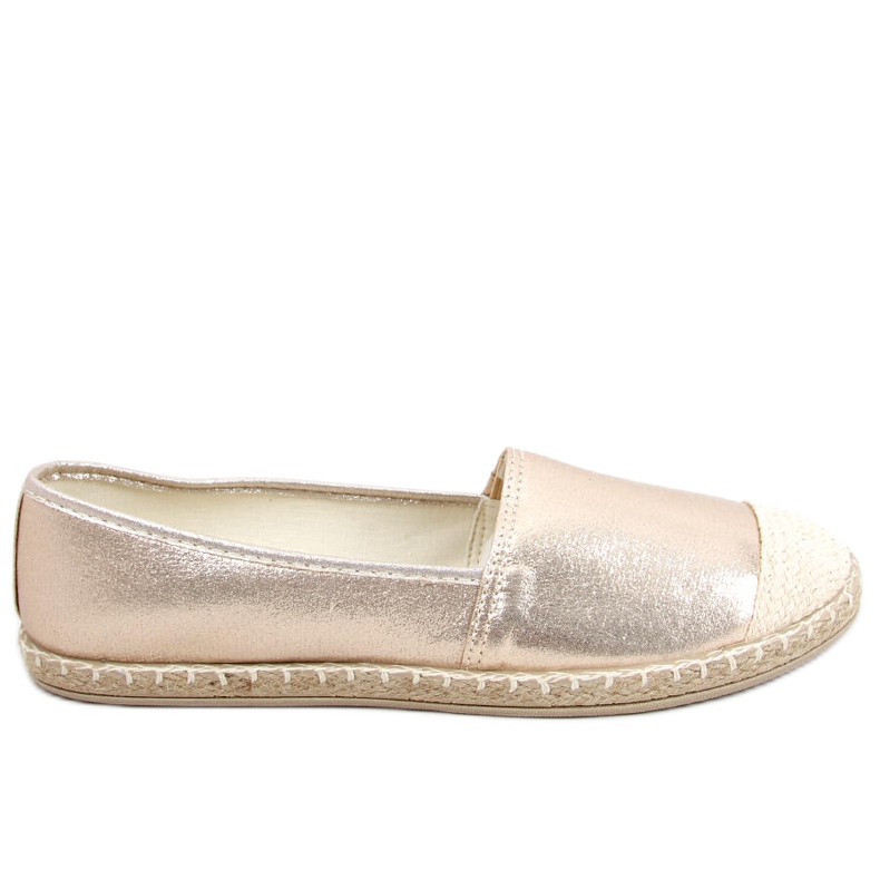 Alpargatas de mujer Casto Gold dorado