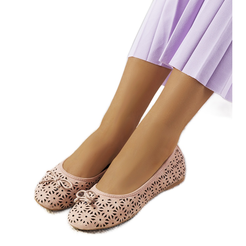Bailarinas Betta rosas caladas rosado
