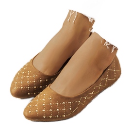 Bailarinas de mujer Kaila camel marrón