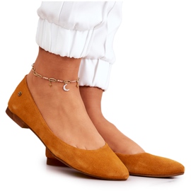 Bailarinas Mujer Ante Maciejka 04100-44 Amarillo oscuro multicolor